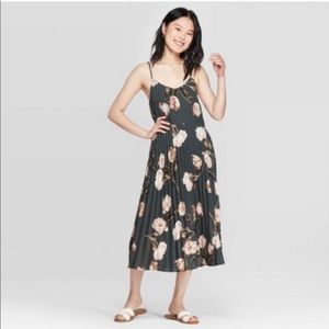 A New Day pleated midi dress